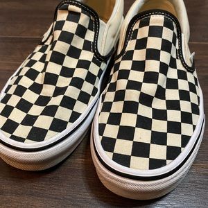 Checkered vans